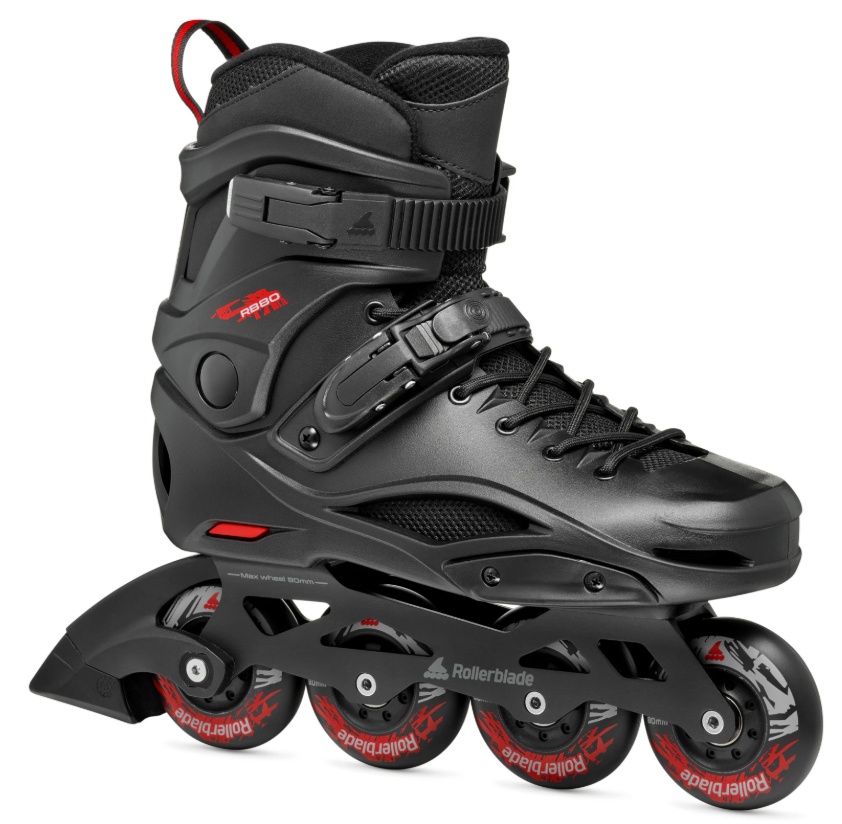 Role RollerBlade RB 80, s.39 Black Red (7400500741)