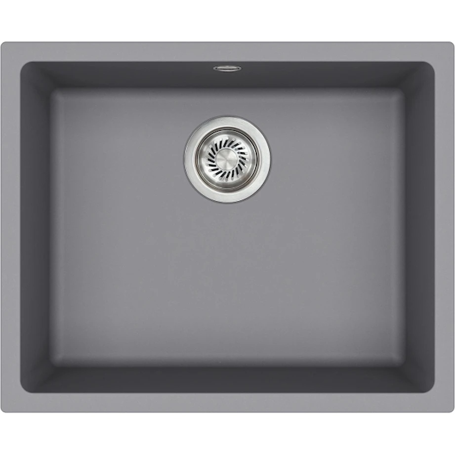 Chiuvetă de bucătărie Aquasanita Helika Forma SQF103 Alumetallic