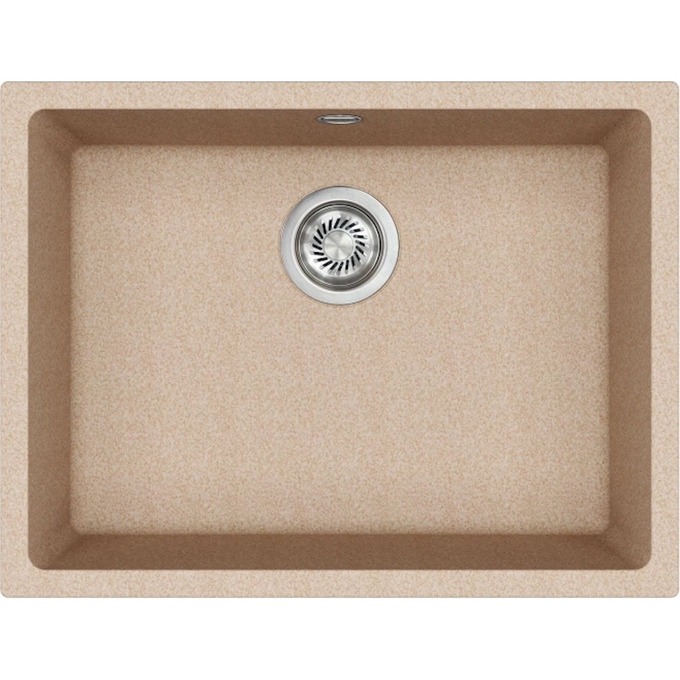 Chiuvetă de bucătărie Aquasanita Helika Forma SQF104 Beige