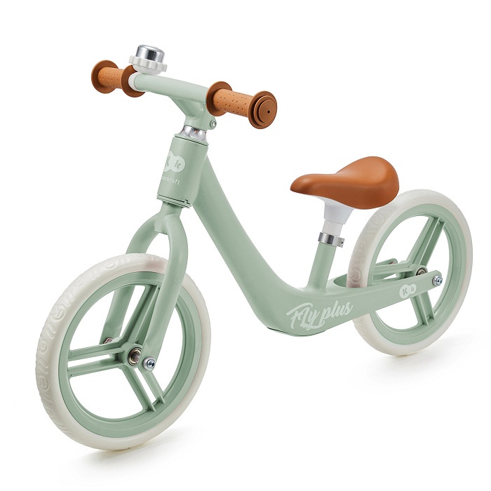 Bicicleta fără pedale Kinderkraft Fly Plus Fresh Mint (KRFLPL00MIN00000