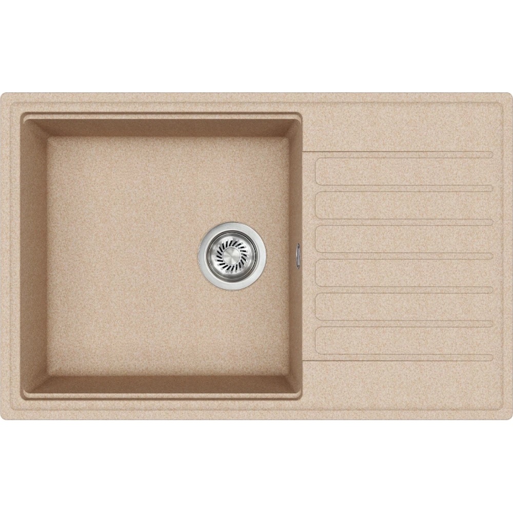 Chiuvetă de bucătărie Aquasanita Helika SQK105 Beige