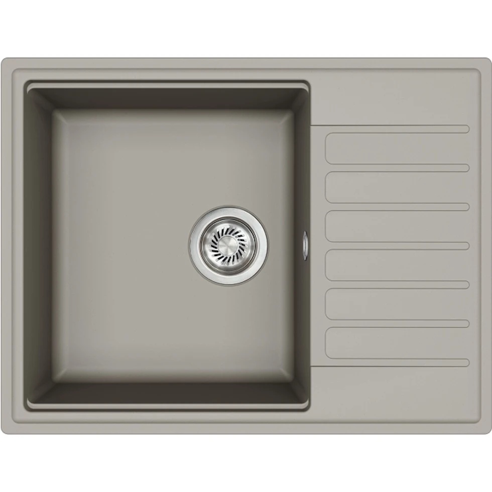 Chiuvetă de bucătărie Aquasanita Helika SQK106 Argent