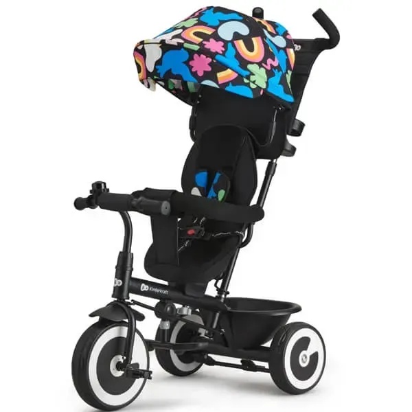 Bicicletă copii Kinderkraft Aston Shapes (KRASTO00HAP0000)