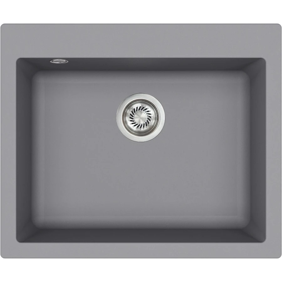 Chiuvetă de bucătărie Aquasanita Helika SQS101 Alumetallic