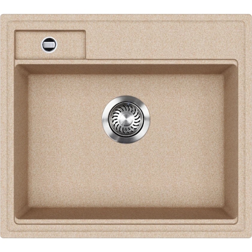 Chiuvetă de bucătărie Aquasanita Helika SQU100 Beige
