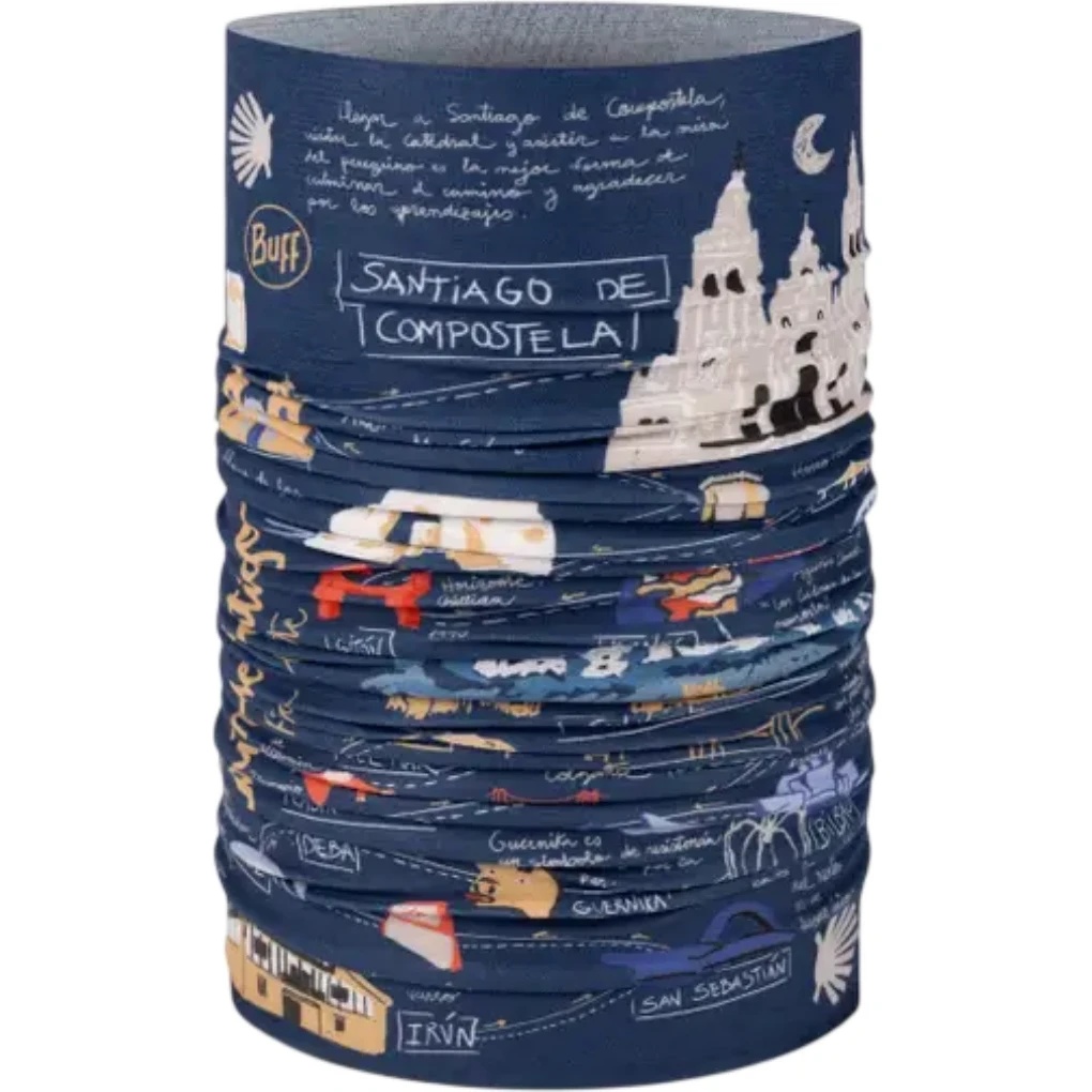 Headwear multifuncțional Buff CoolNet UV Camino Frances Norte