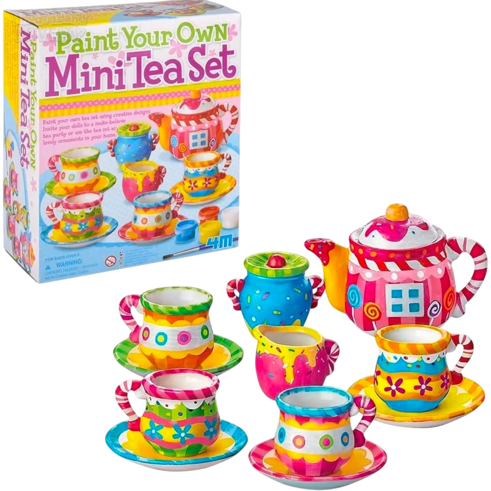 Set pentru creatie 4M Mini Tea Set (00-04541)