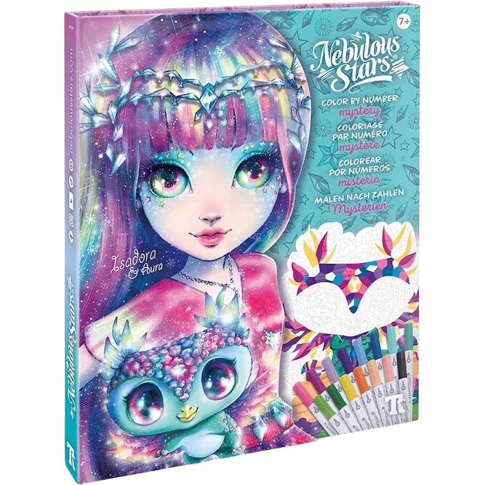 Carte de colorat pentru copii Nebulous Stars Mystery (11382)