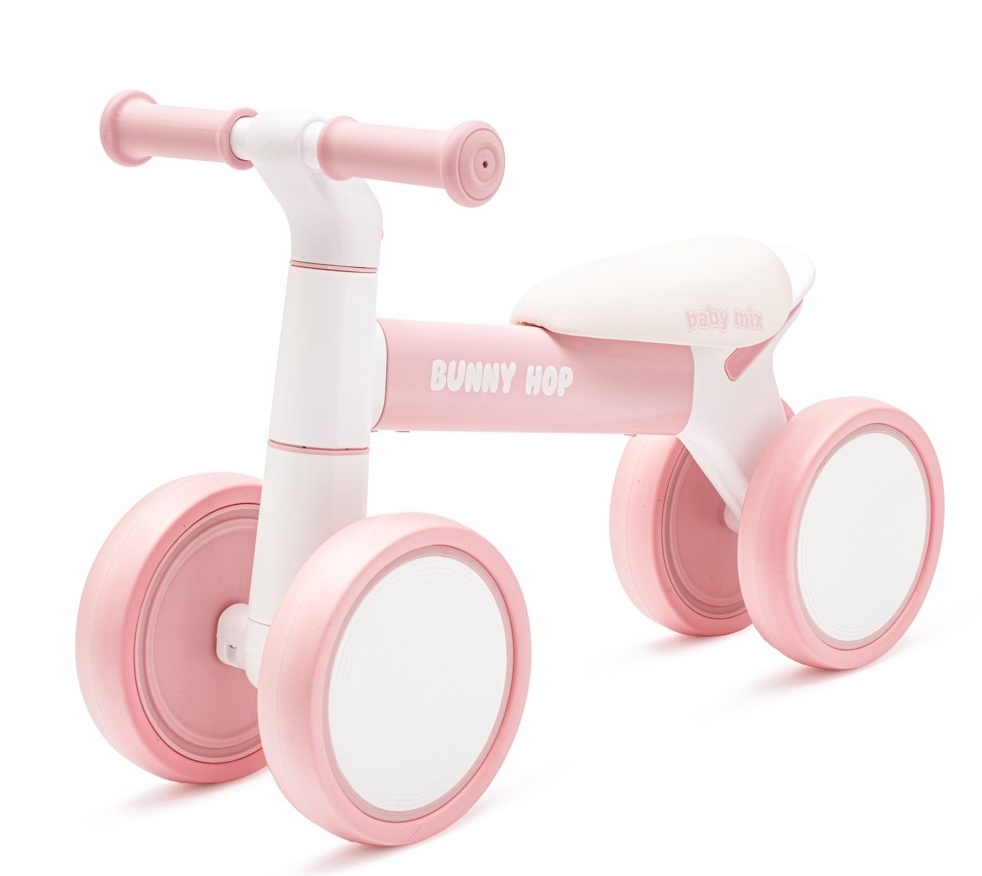 Bicicleta fără pedale Baby Mix Bunny Hop Ultralight Pink (56300)