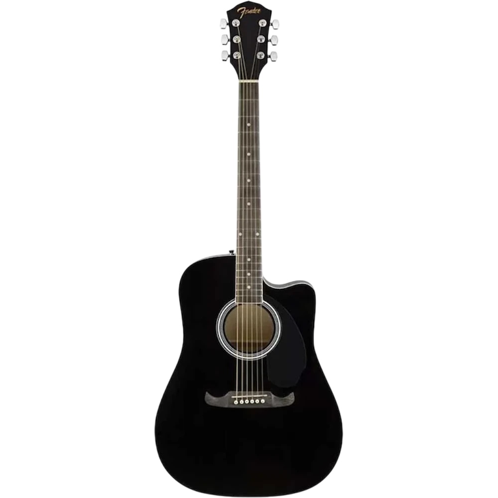 Chitara electro-acustica Fender FA-125CE Dreadnought Walnut Fingerboard Black