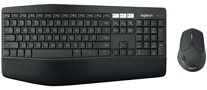 Set Logitech MK850 EN Black