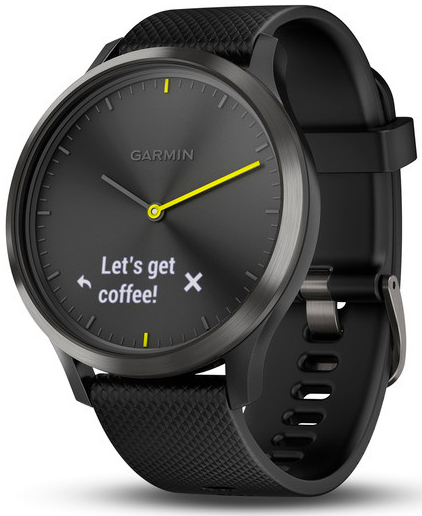 Garmin vivomove HR Sport Black Large with Black Silicone Band 010 01850 21 PandaShop.md