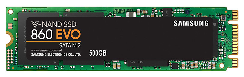 SSD накопитель Samsung 860 EVO 500Gb (MZ-N6E500BW), купить по выгодной ...
