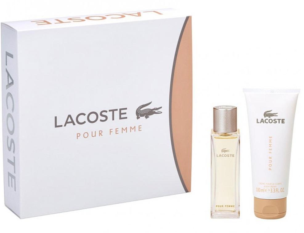 lacoste pour femme body lotion