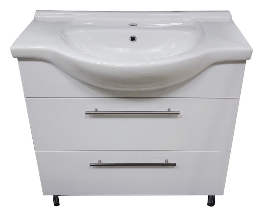 Шкаф с умывальником Aquaplus Bath Burgas White 85cm – PandaShop.md ...