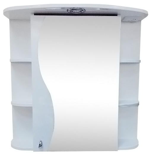 Dulap cu oglindă Aquaplus S-Line 75cm