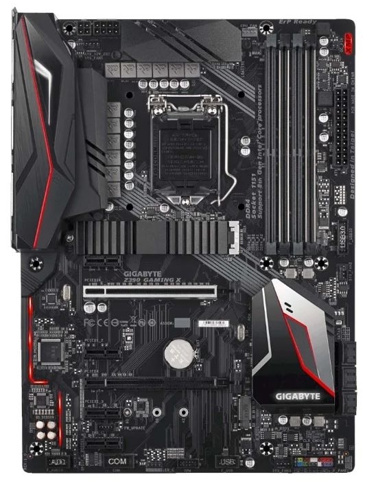 Материнская плата Gigabyte Z390 Gaming X, купить по выгодной цене с ...