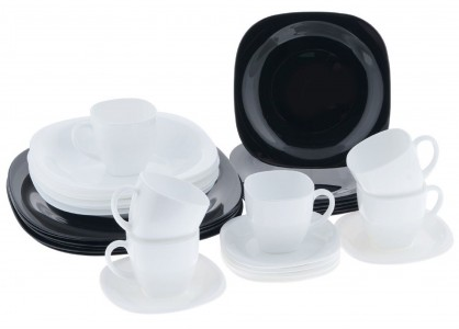 Luminarc Carine Blanc&Noir S30 (N1500)