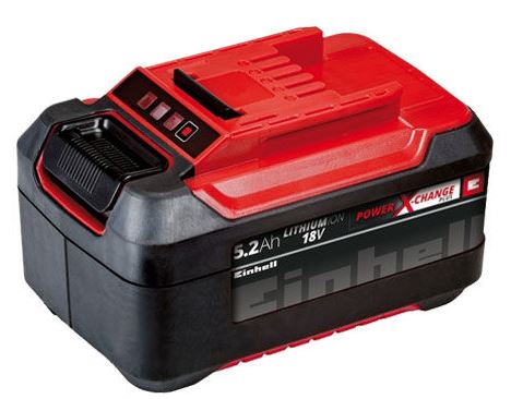 Acumulator pentru scule electrice Einhell Power X-Change Plus 18V 5,2Ah (45.114.37)