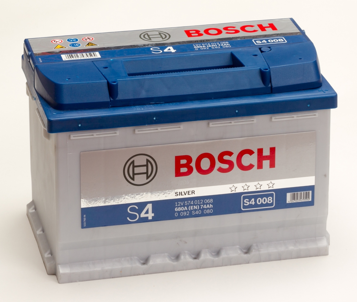 Аккумулятор bosch s4 silver