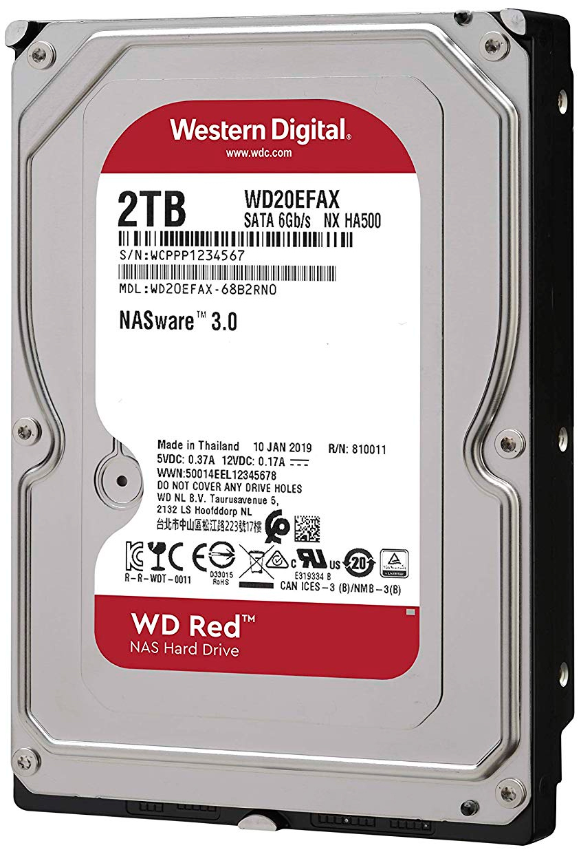 Жесткий диск Western Digital Caviar Red NAS 2Tb (WD20EFAX) – PandaShop ...