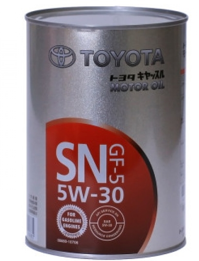 Масло моторное 5w 30 sn cf. Toyota Motor Oil SN\gf-5 SAE 5w30. Toyota 5w30 SN/CF. Toyota SN 5w-30. Toyota SN 5w30 1л..