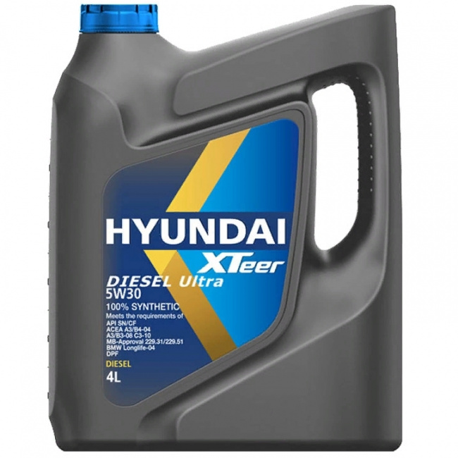 Моторное масло hyundai xteer