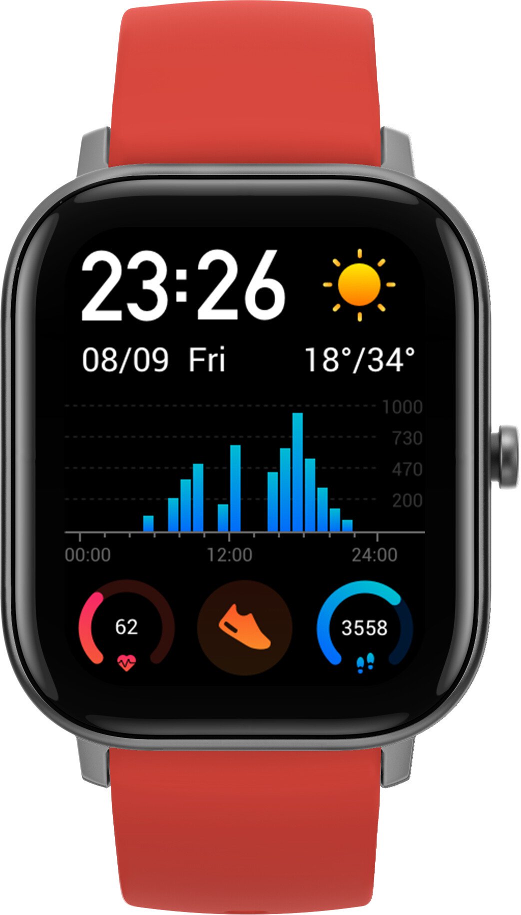 amazfit gts orange