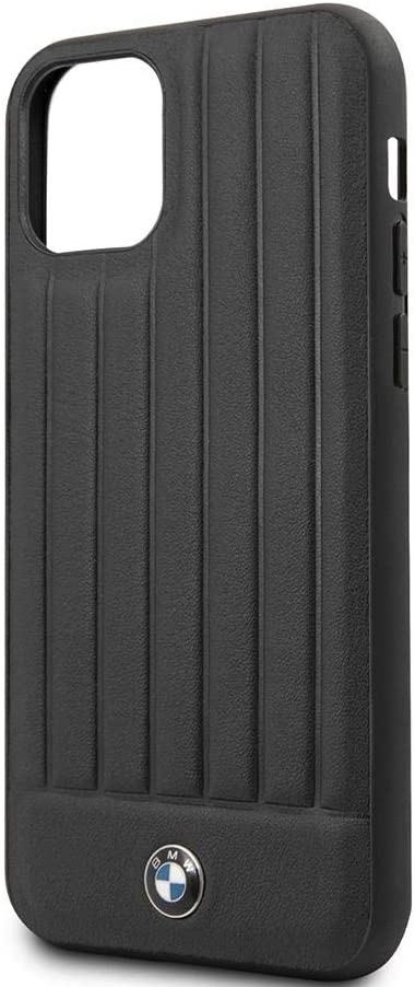 Husa de protecție CG Mobile BMW Real Leather Hard pro iPhone 11 Pro Max Black (BMHCN65POCBK)