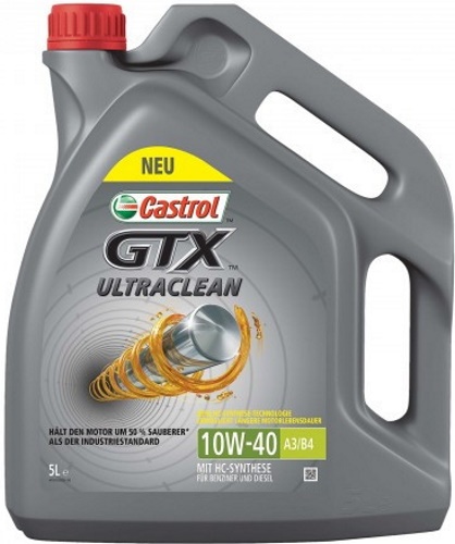 Castrol GTX Ultraclean 10W-40 A3/B4