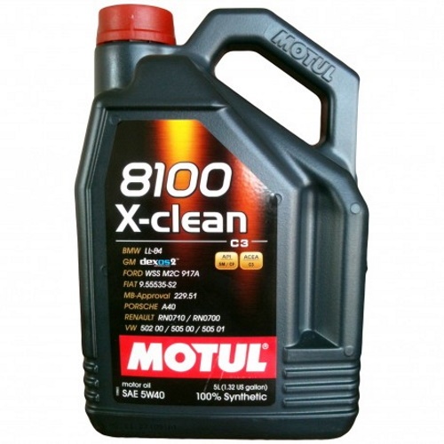Motul 8100 X-Clean 5W-30