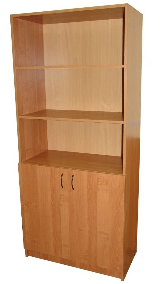 Шкаф BSMobila Книжный без стекла 882x430x1824мм, купить по выгодной ...