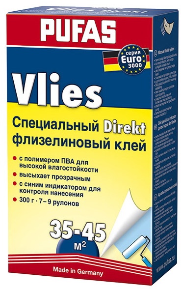 Clei pentru tapete Pufas Flizelin Direkt 300g