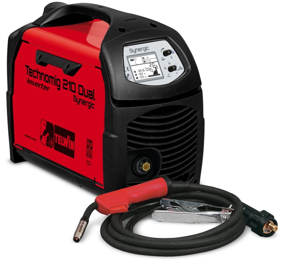 Aparat de sudură Telwin Tehnomig 210 Dual