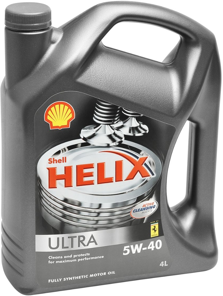 Моторное масло Shell Helix Ultra 5W-40 4L - купить по выгодной цене с ...