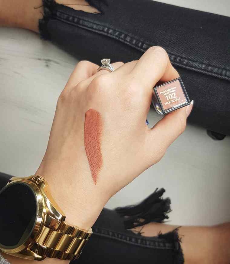 Помада для губ Estee Lauder Pure Color Envy Liquid Lipstick 102 Bronze Leaf