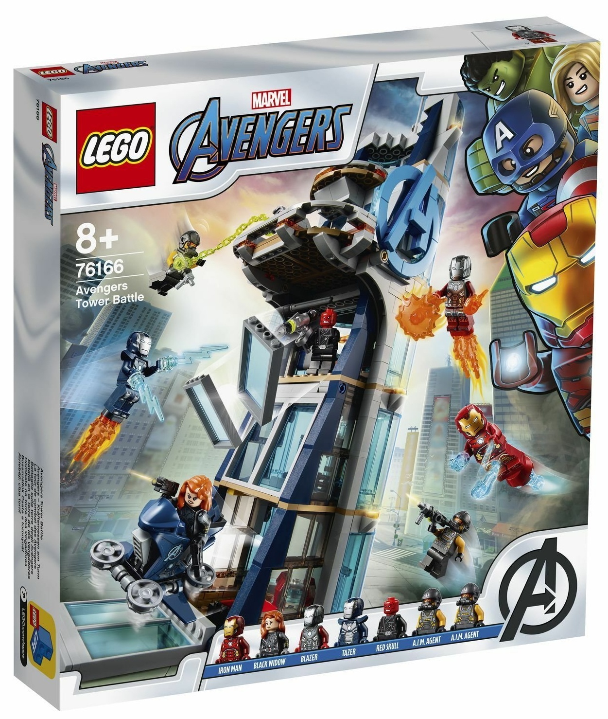 Конструктор Lego Marvel: Avengers Tower Battle (76166), купить по ...
