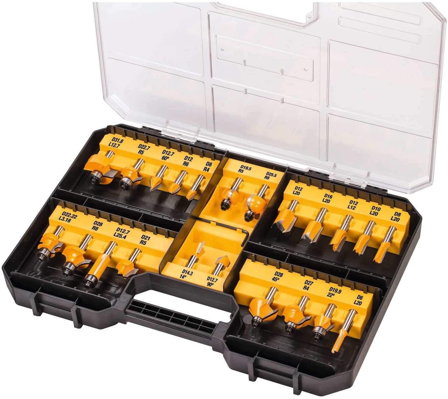 Набор Фрез Dewalt Dt90016 12 Шт Купить