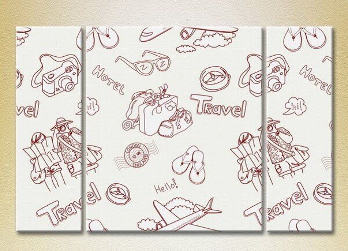 Magic Color Triptych Journey