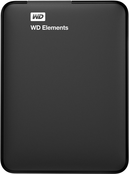 Внешний жесткий диск Western Digital Portable 1Tb Black (WDBUZG0010BBK ...