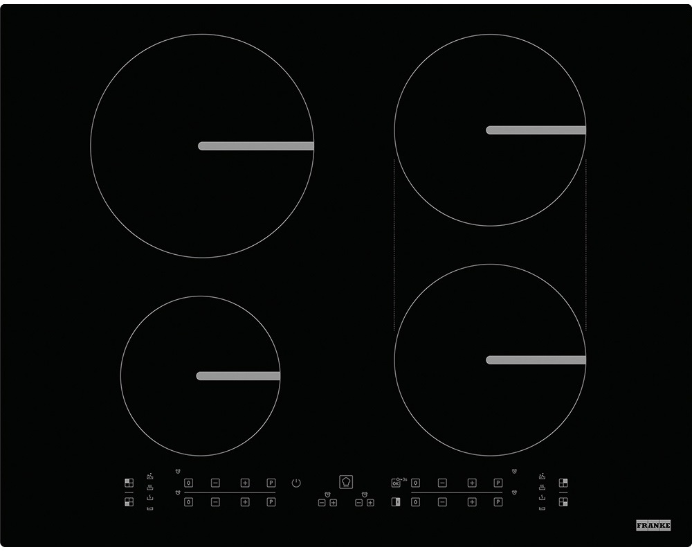 Plită incorporabilă cu inducție Franke Smart FSM 654 I B BK