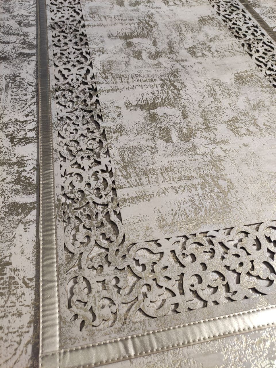 Covor Eko Hali Bianca Deri 02 Cream Gold 1.50x2.30m