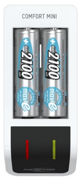 Încărcător Ansmann Comfort Mini + 2× AA 2100mAh (1001-0091-01)