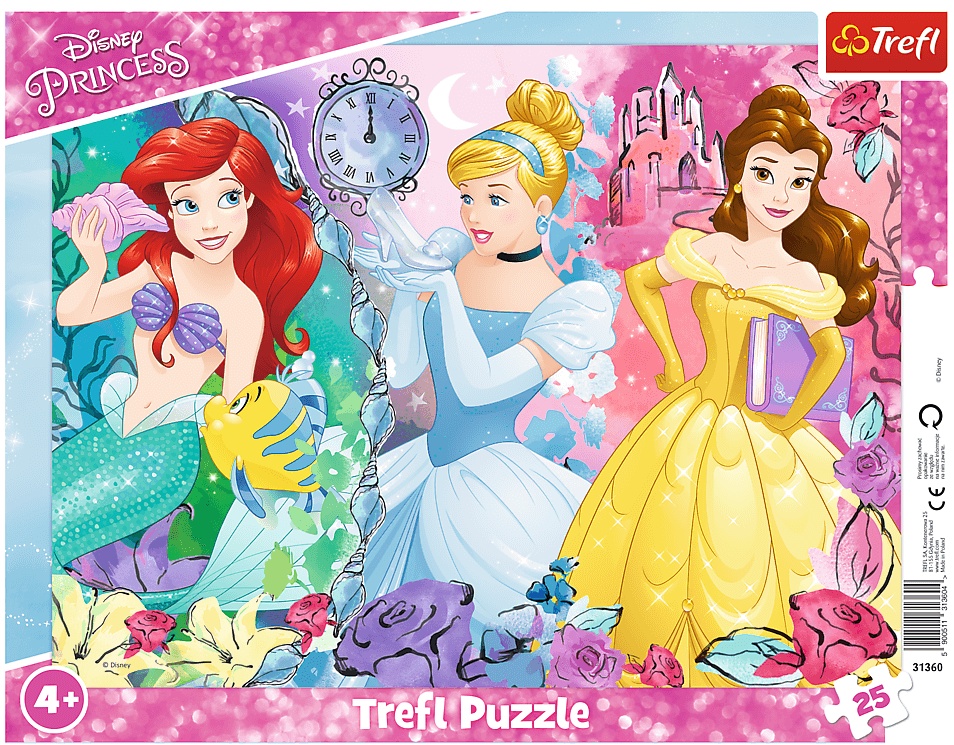 Puzzle Trefl 25 Frame Magic princesses (31360) – cumpără în Chișinău și ...