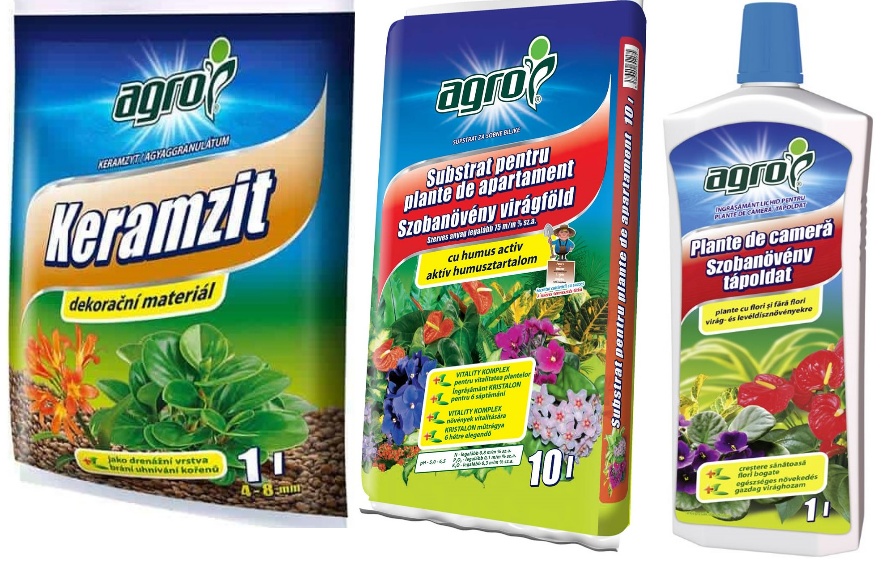 Удобрения для растений Agro CS Set Substrat 20L+Liquid Fertilizer 0.5L ...