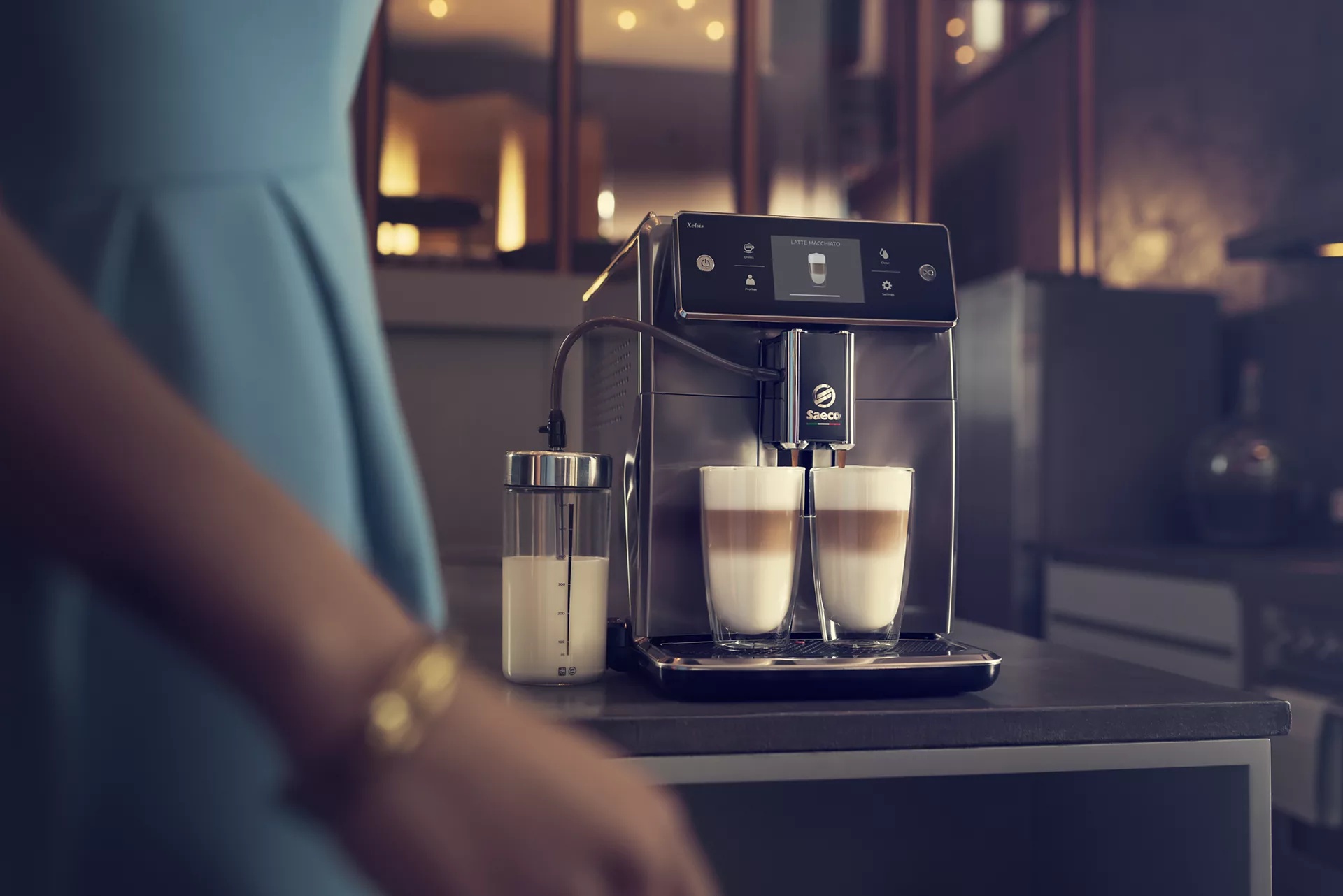 Кофемашина Saeco SM7684/00 Xelsis – PandaShop.md. Купить кофемашина ...