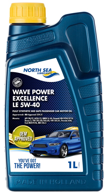 North Sea Lubricants Wave Power Excellence LE 5W-40