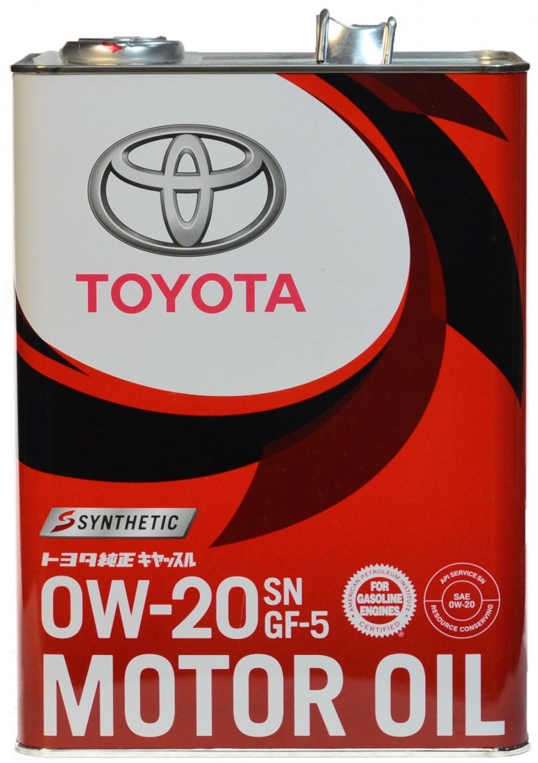 Ulei de motor Toyota Castle Motor Oil SP 0W-20 4L