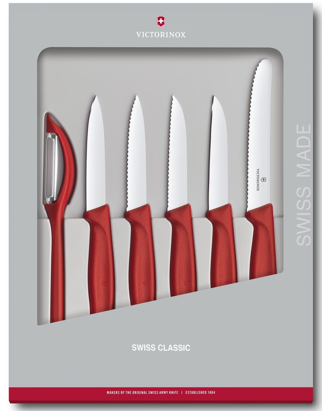 Набор ножей Victorinox 6.7111.6G – PandaShop.md. Купить набор ножей ...