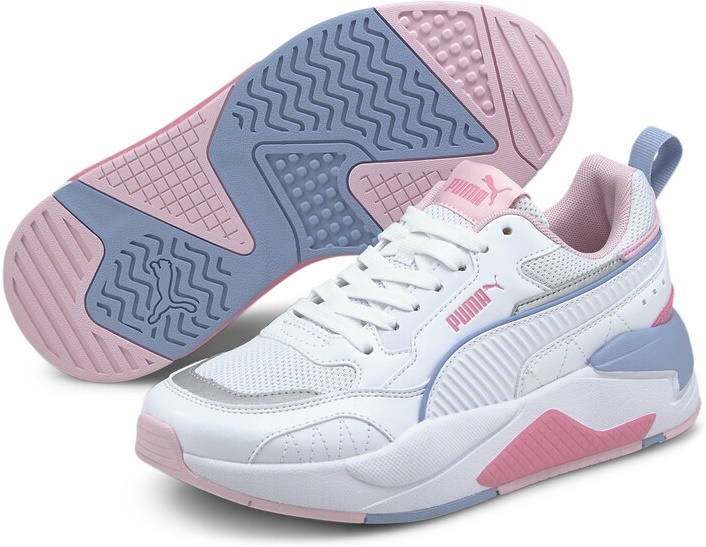 Кроссовки детские Puma X-Ray Square Jr Puma White/Pink Lady